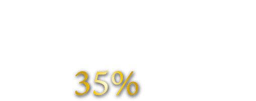 宗教法人でこれらの事業をすると、株式会社よりも税率が35％安くなります。